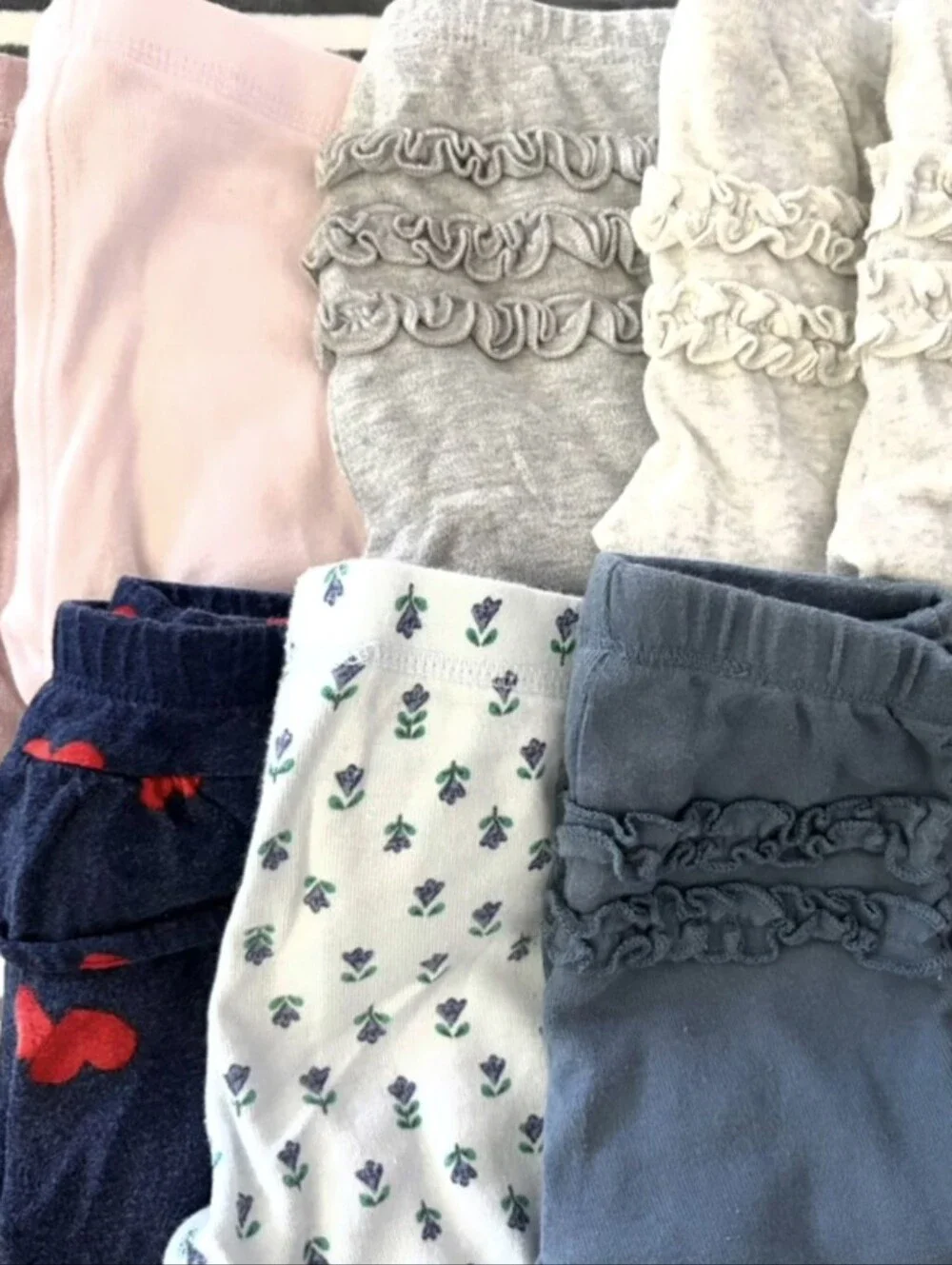 Carter's 12mo Girls PJ Bundle